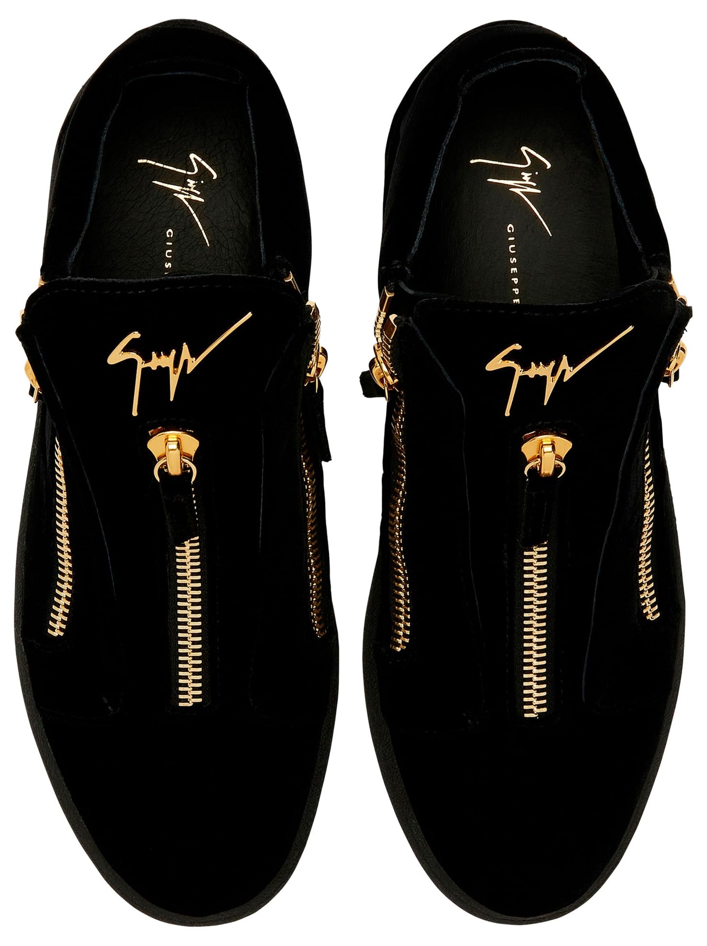Giuseppe Zanotti, Bhonny Mid-Top Sneakers Fabric, 10.5, Black