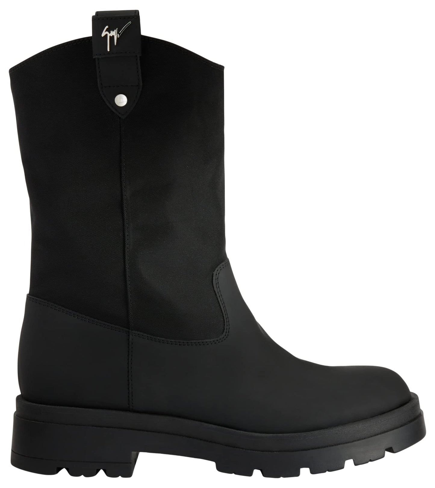 Giuseppe Zanotti, Aldrien Boots Fabric, 10, Black