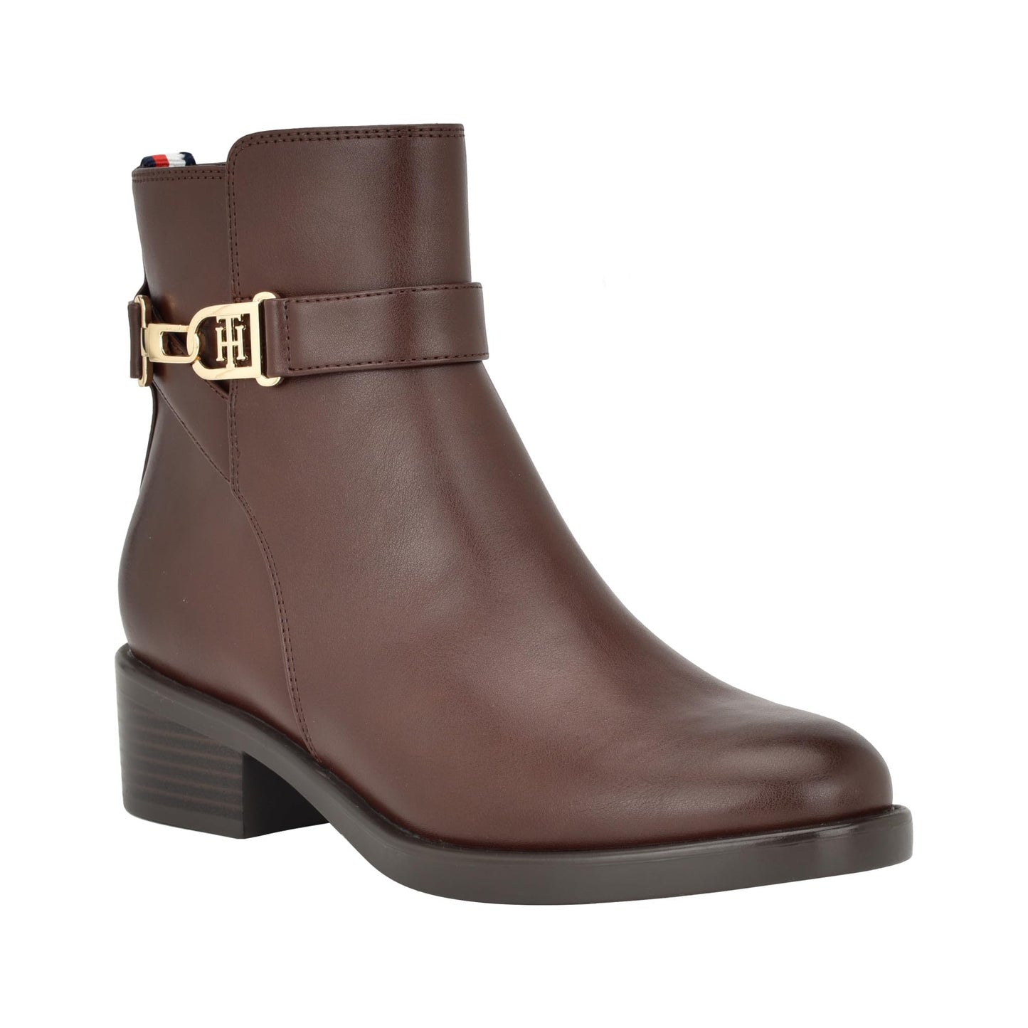 Tommy Hilfiger Women's Ianzi Boot, Cognac 200, 7