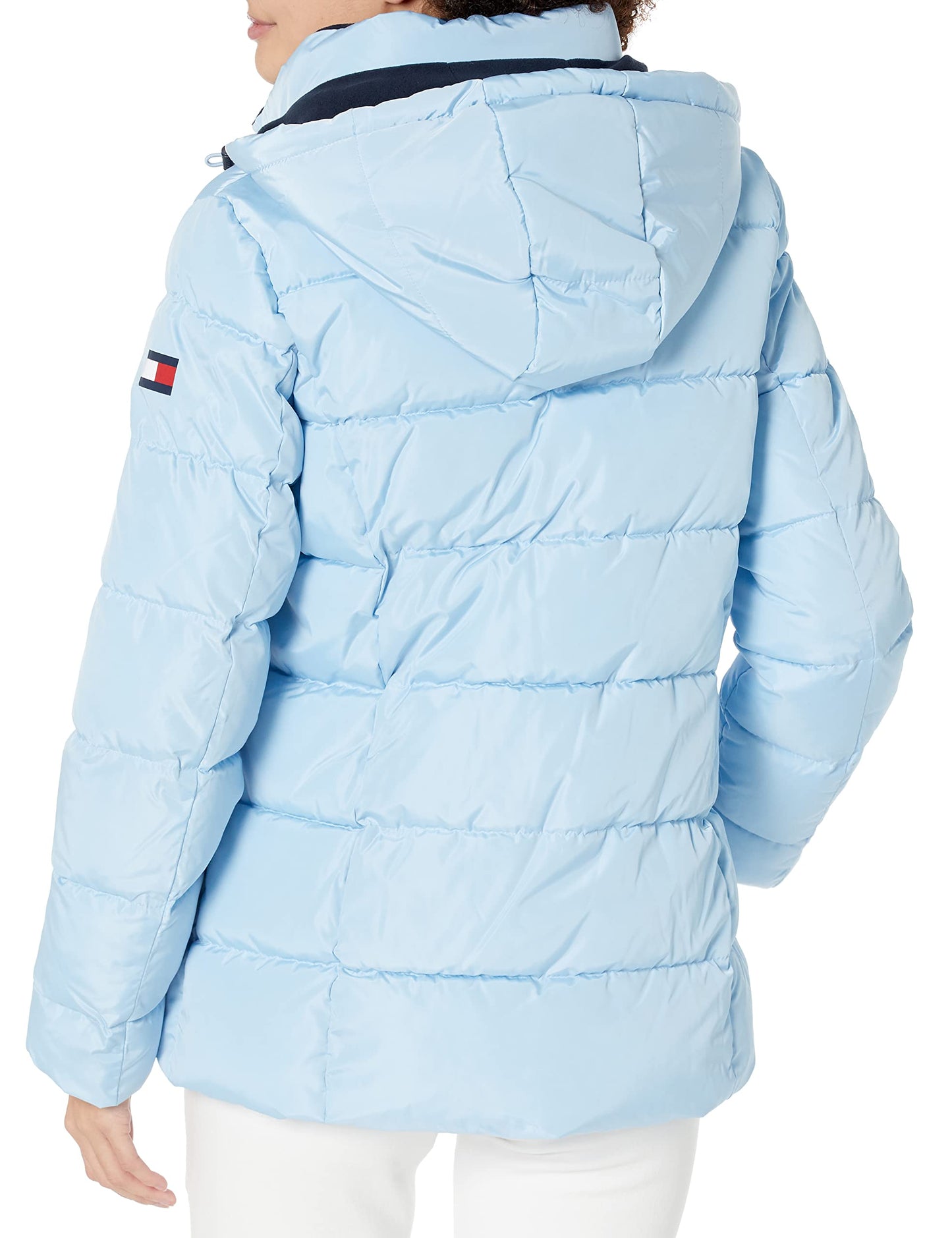 TOMMY HILFIGER womens OUTERWEAR JACKET,CERULEAN,Large