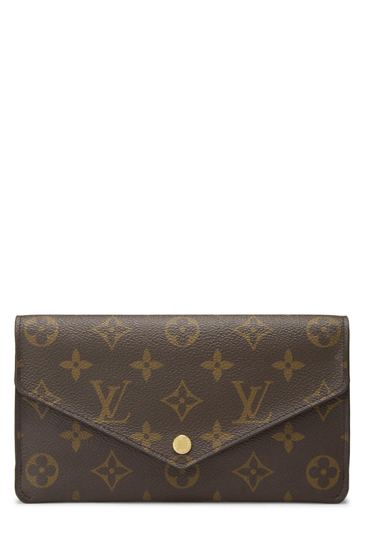 Louis Vuitton, Pre-Loved Monogram Canvas Jeanne Wallet, Pink