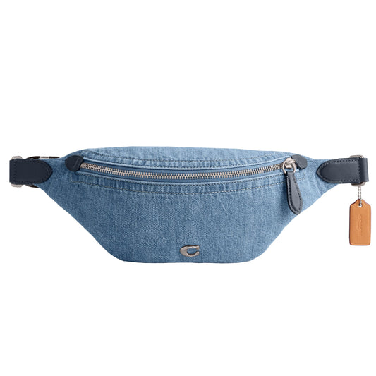 Coach Charter Belt Bag 7, Indigo Denim