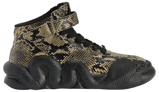 Giuseppe Zanotti, Cobra Mid-Top Sneakers Leather, 11, Black