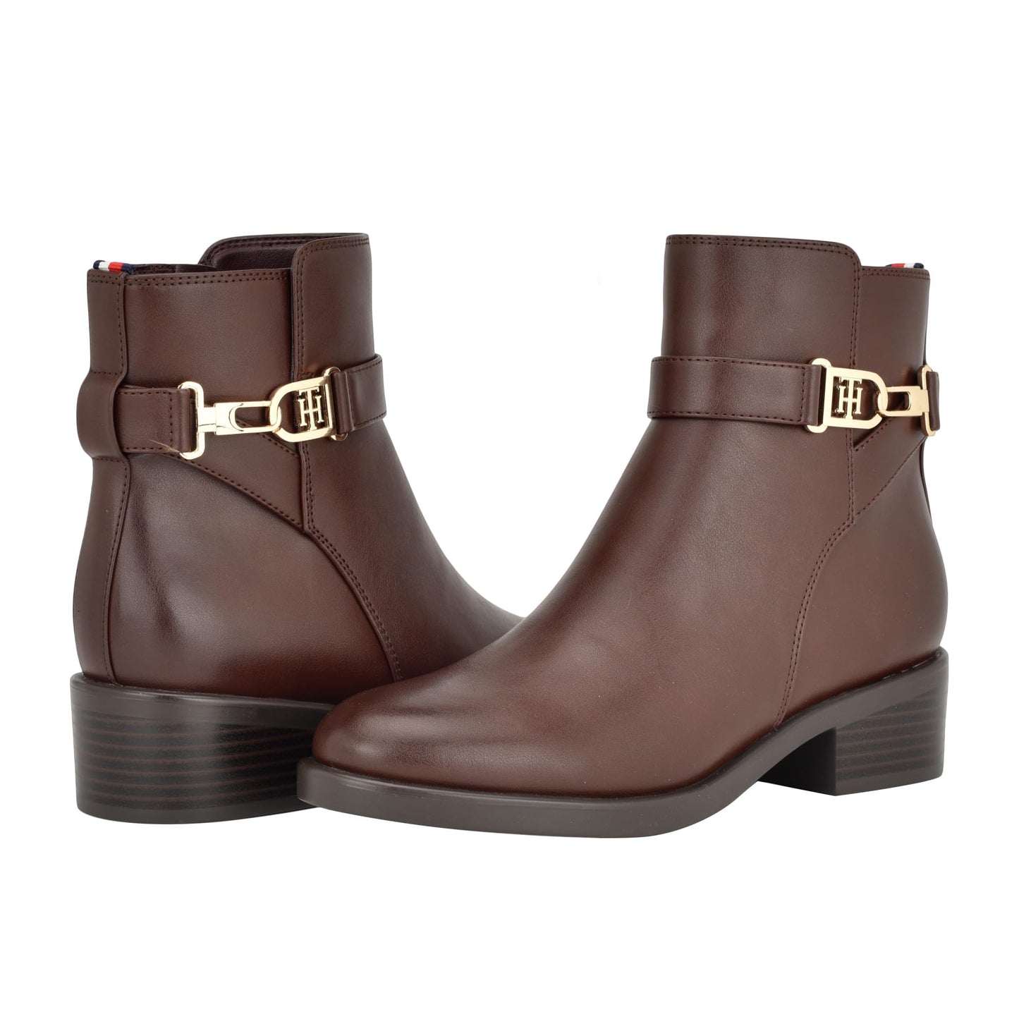Tommy Hilfiger Women's Ianzi Boot, Cognac 200, 7
