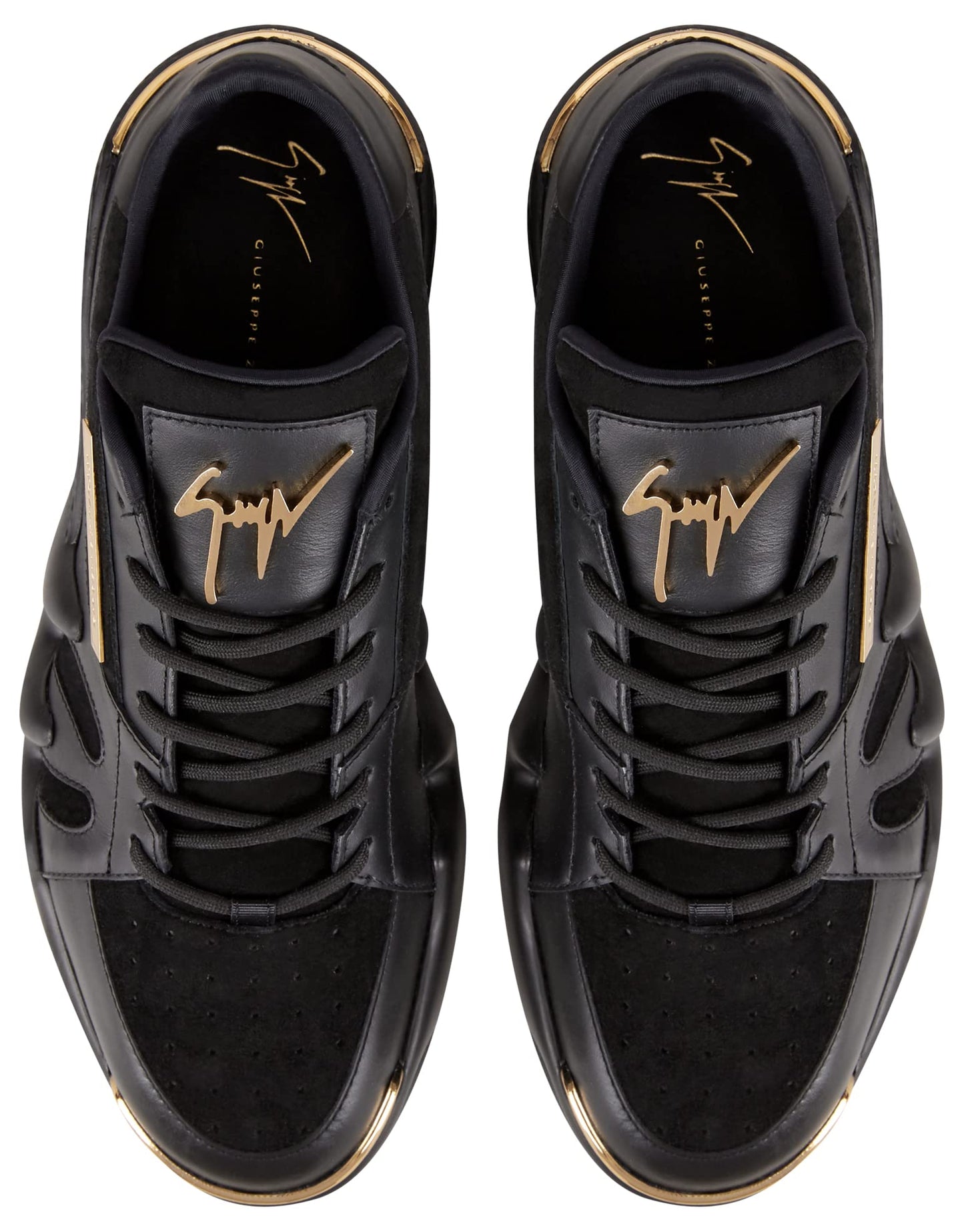 Giuseppe Zanotti, Talon Low-top sneakers, 8, Black