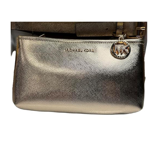 Michael Kors Women's Jet Set Belt Bag Waist Fanny Pack (Pale Gold/Gold, Large/Extra Large)