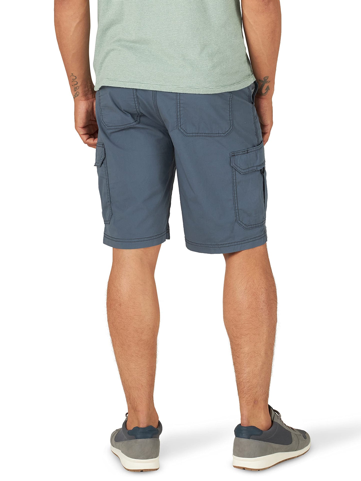 Lee Men's Extreme Motion Crossroad Cargo Short, Slate, 34