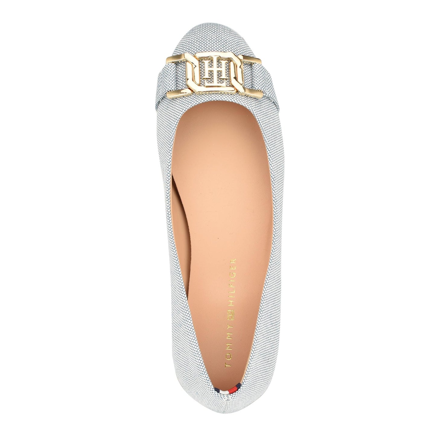 Tommy Hilfiger Women's Gallyne2 Ballet Flat, Columbia Blue 420, 8