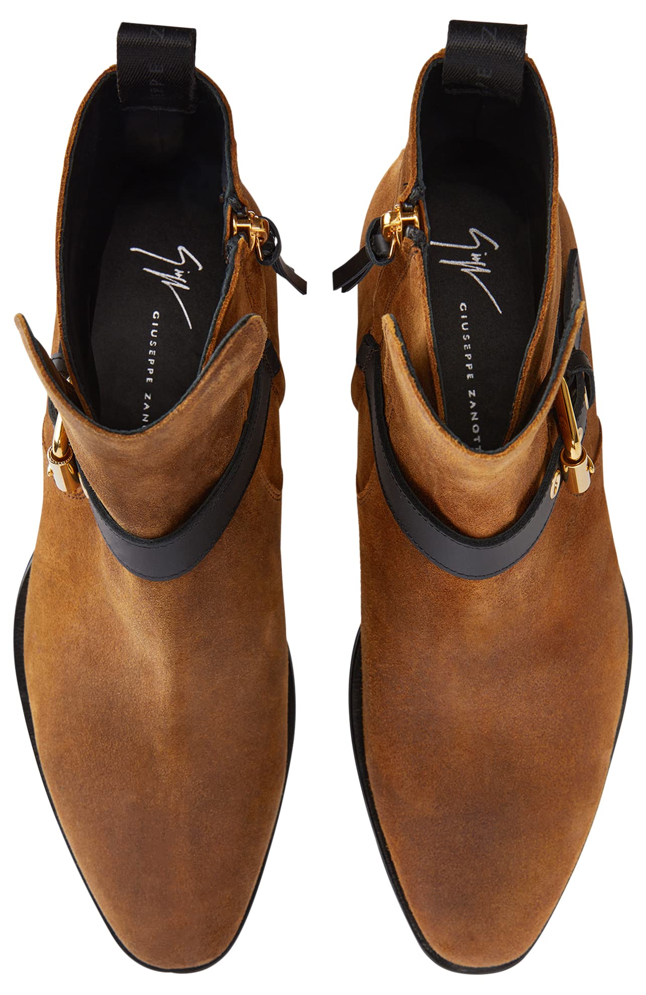 Giuseppe Zanotti, Jhonny Boots Velour, 10, Brown