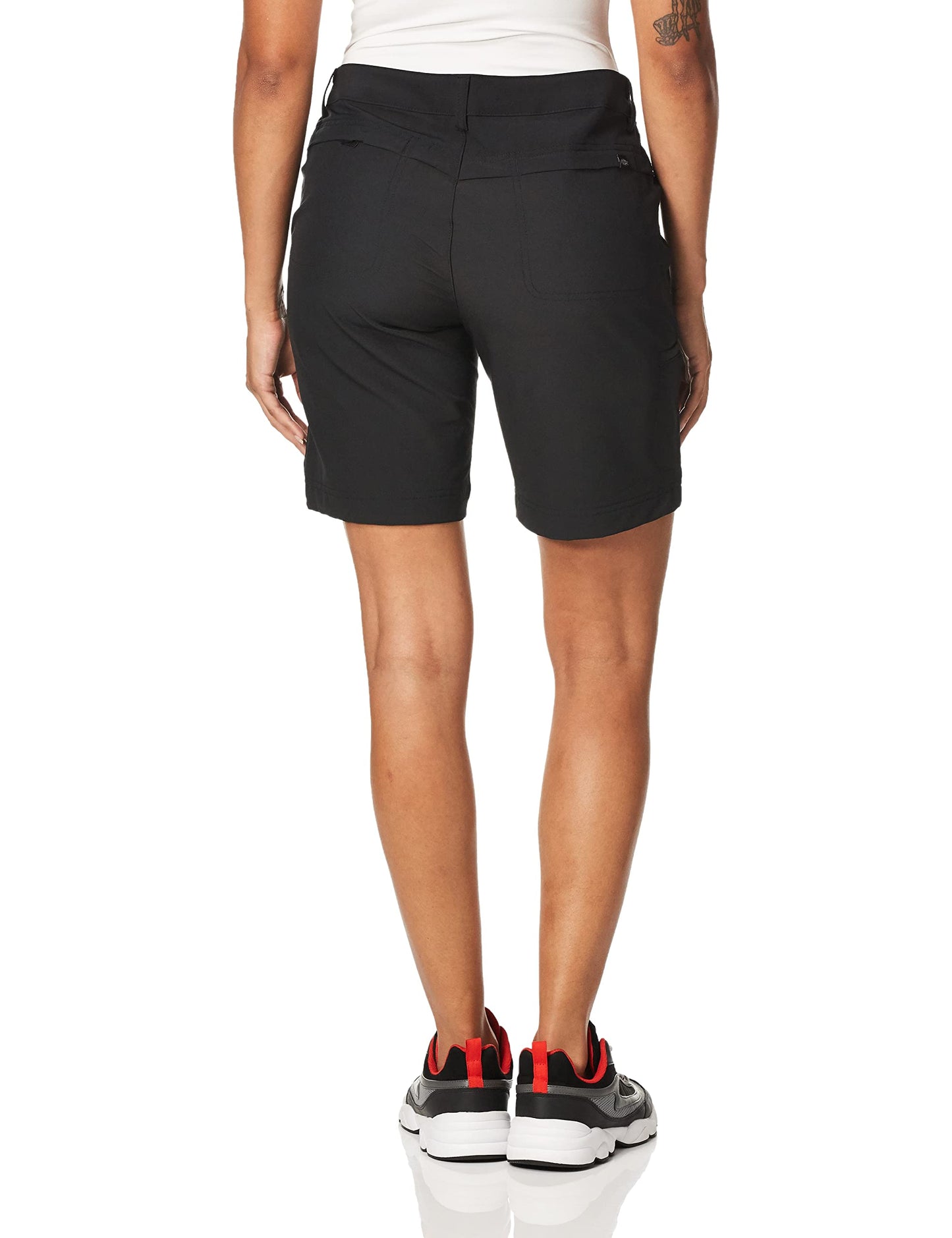 Dickies Women's Temp-IQ Stretch Performance Short, Black, 8