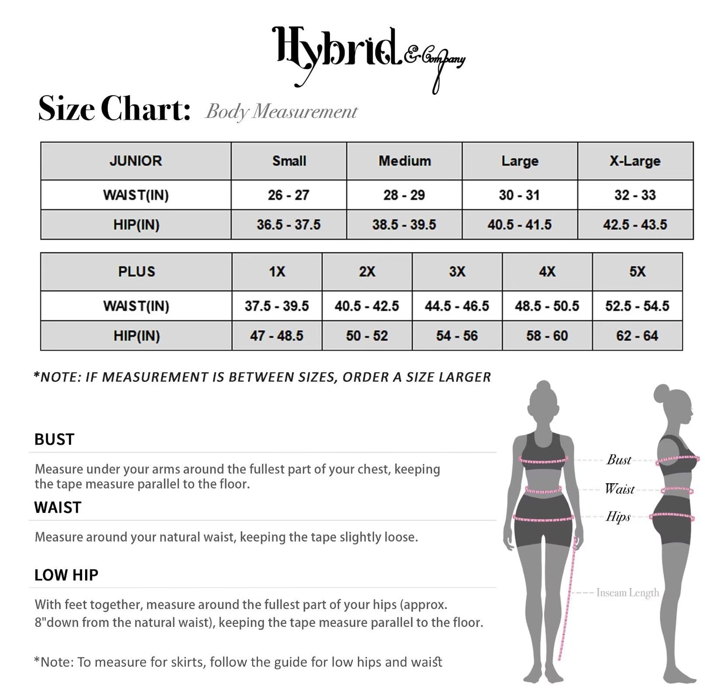 Hybrid & Company Womens Premium Nylon Ponte Stretch Office Fishtail Pencil Skirt KSK45010 1073T BLACK M
