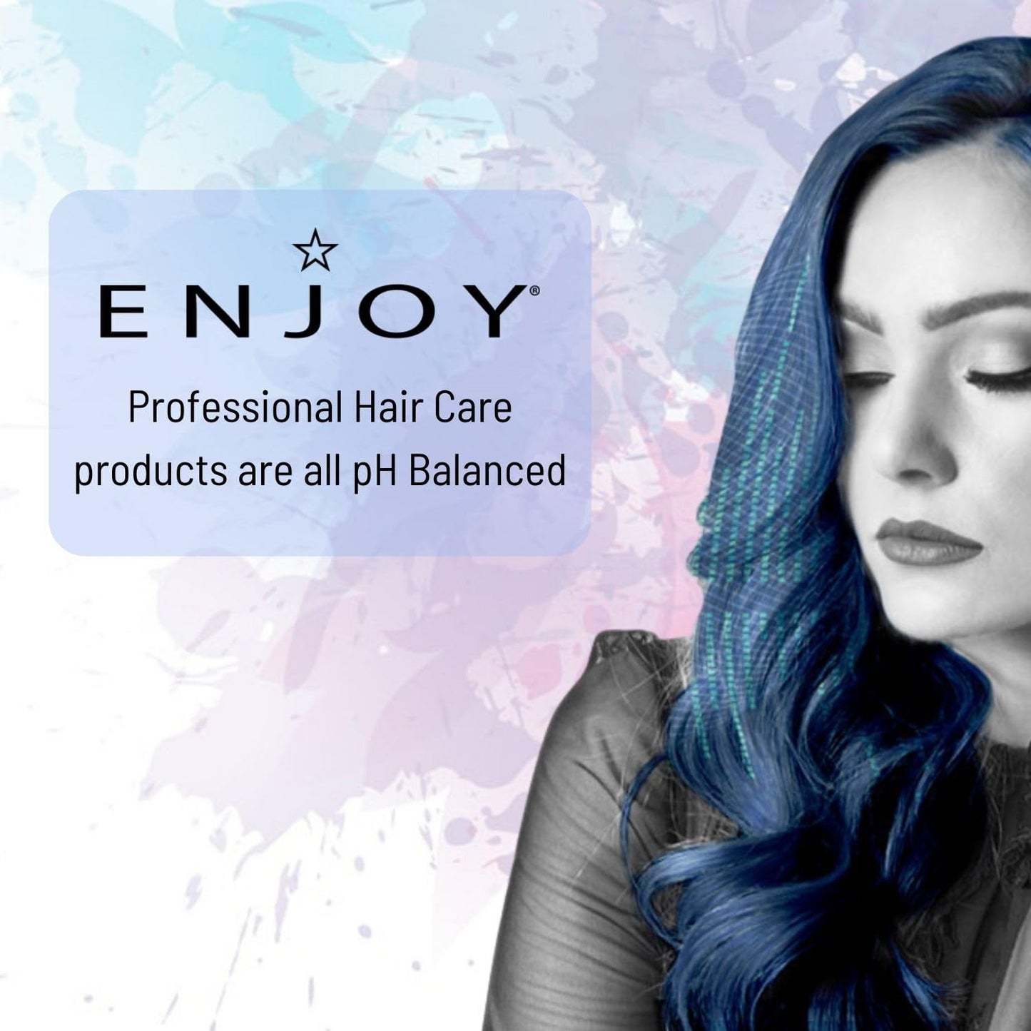 Enjoy Hair Mask 8 Oz 227 Grams | Add Moisture & Shine, Repair and Strengthen Dry, Unruly Hair | Color Safe | pH 4.5-5.5 | Sulfate-Free