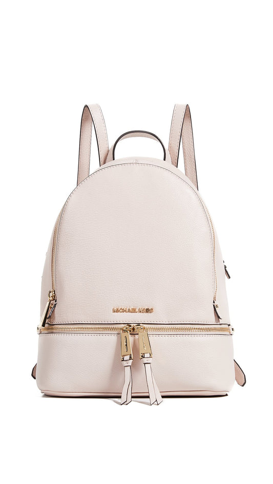 Michael Kors Women's Backpack Handbag, Pink (Soft Pink), 11.5x38x30.5 cm (W x H x L)