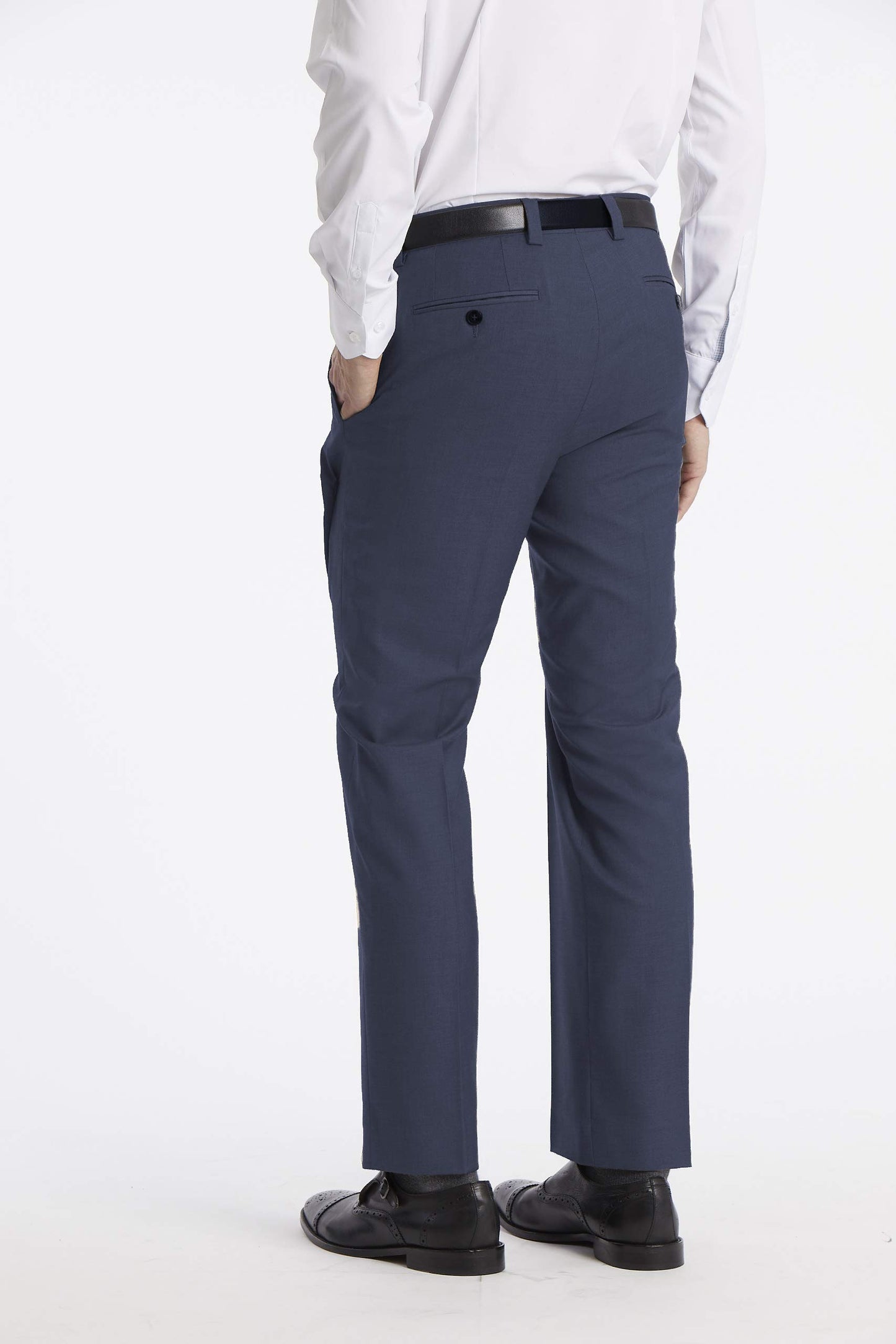Calvin Klein Men's Modern Fit Dress Pant Dark Blue