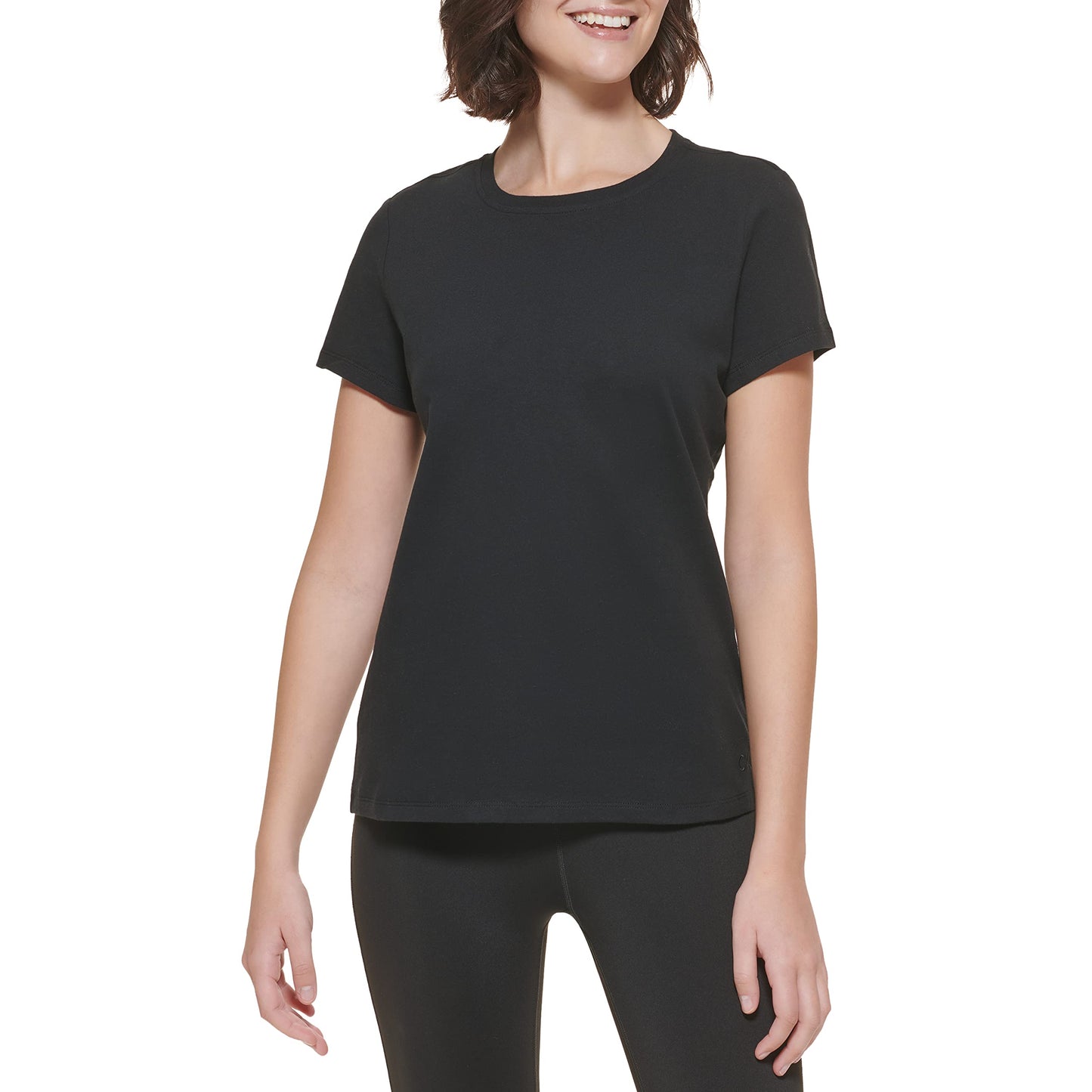 Calvin Klein Performance Women's Short Sleeve T-Shirt, Black, Medium