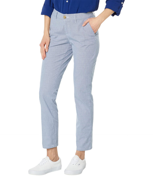 Tommy Hilfiger Hampton Chino Stripe Pants Blue/White 10