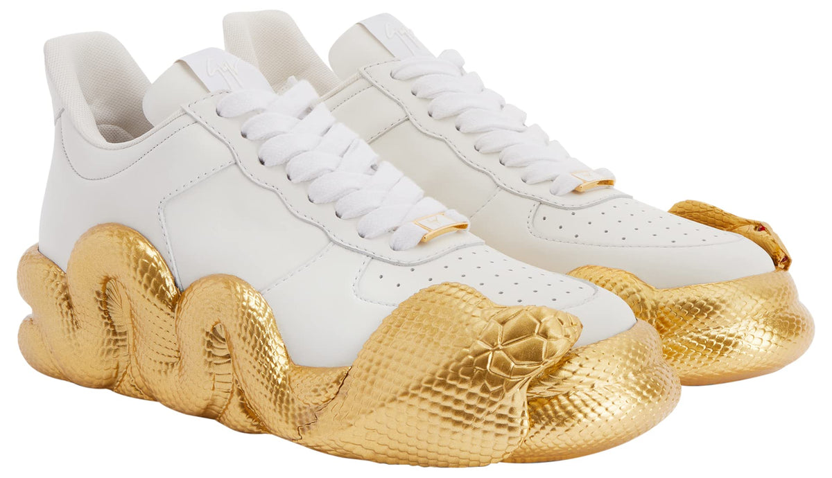 Giuseppe Zanotti, COBRAS Low-top sneakers, 9, White