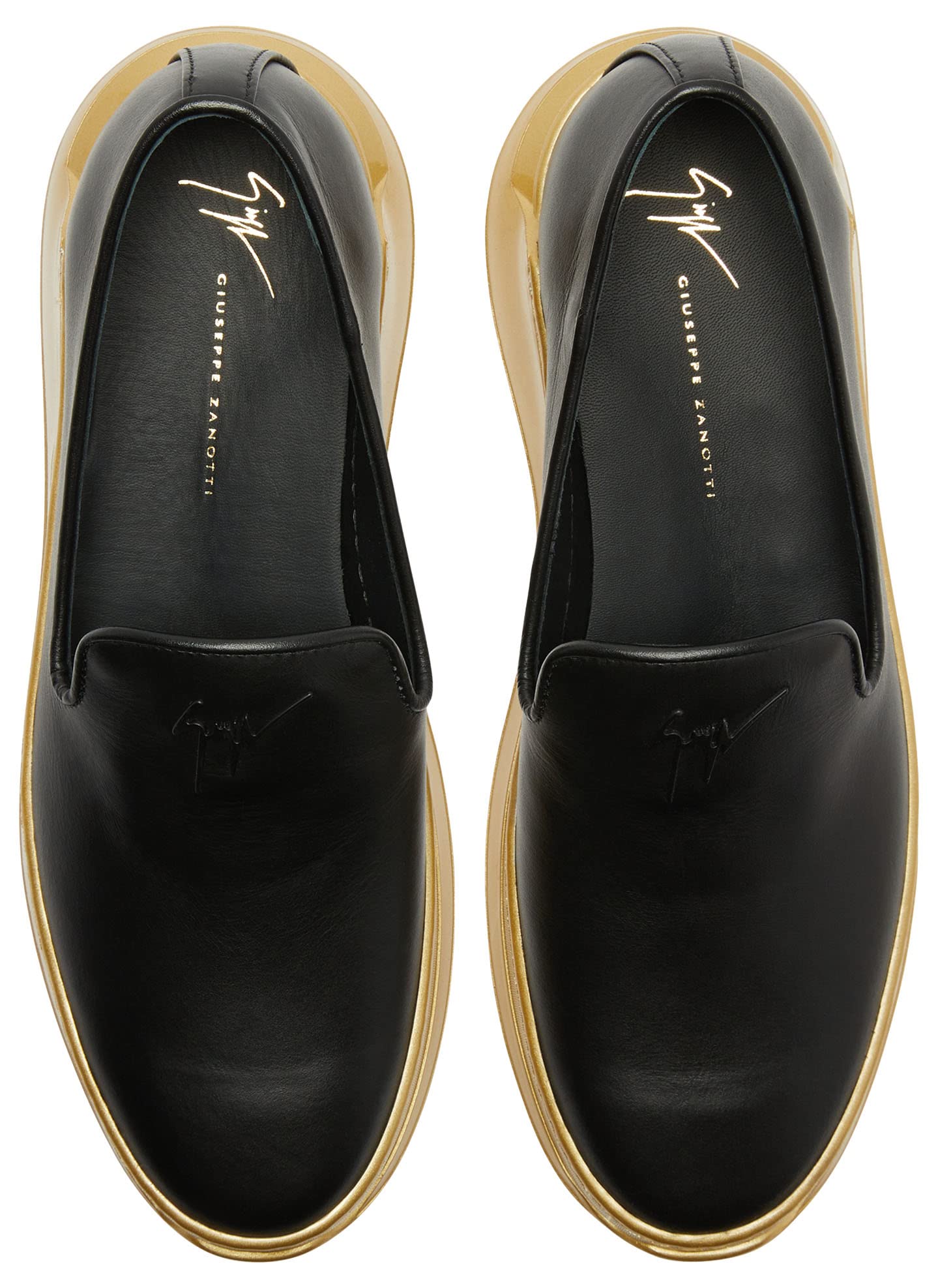 Giuseppe Zanotti, Remye Loafers Leather, 8, Black