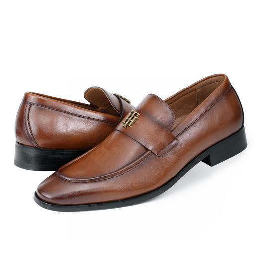 Tommy Hilfiger Men's Sawlin Loafer Medium Brown 9M