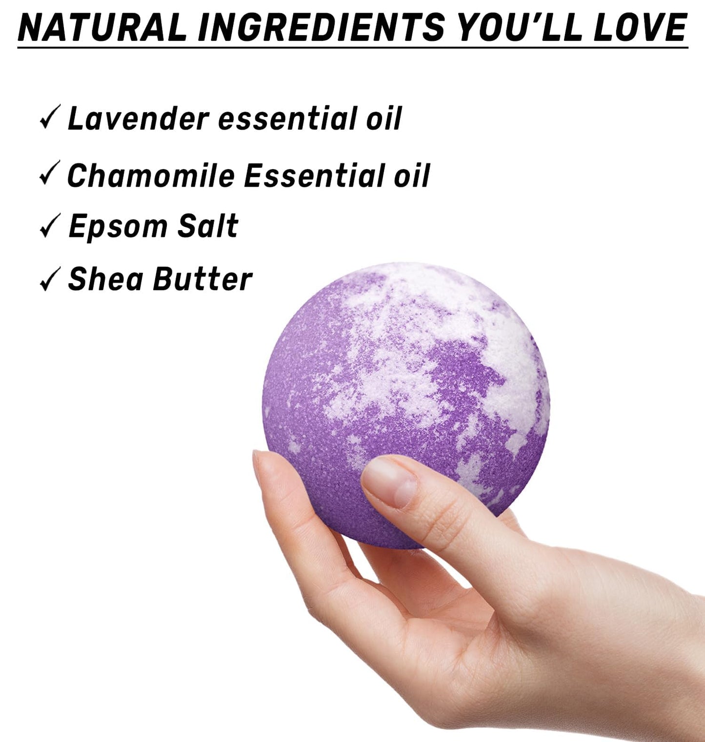 Deep Sleep Bubble Bath Bombs Infused Lavender and Chamomile Essential Luxurious Bath Additives for Dry Skin Nourishment -Indulge in A Blissful Bathing Experience with Our Relaxation Gift Set