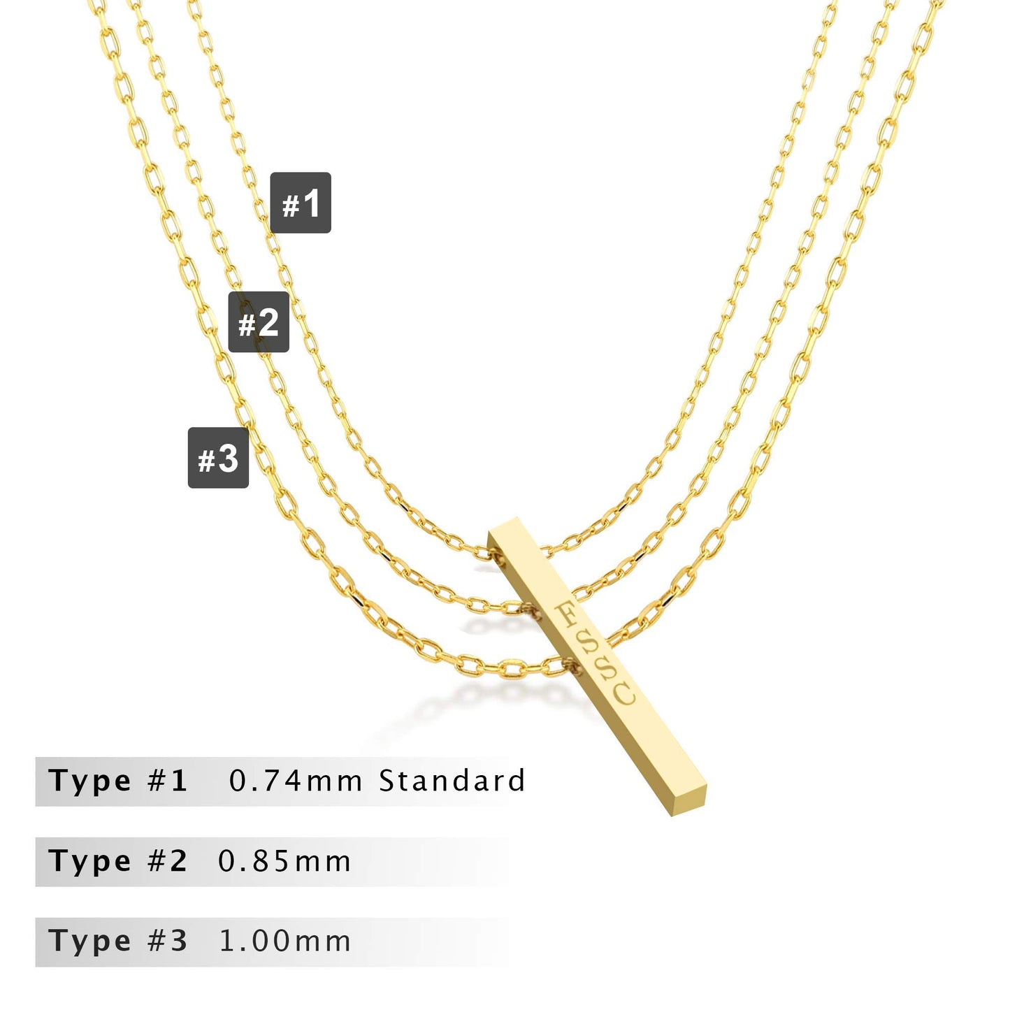 14K Solid Custom Engrave Disc Necklace, Personalized Dainty Solid Gold Charm Pendant, Real Gold 2 Side Engravable Multi Disc Pendant, Disc Charm Necklace Gift for Women Girls Mothers Kids