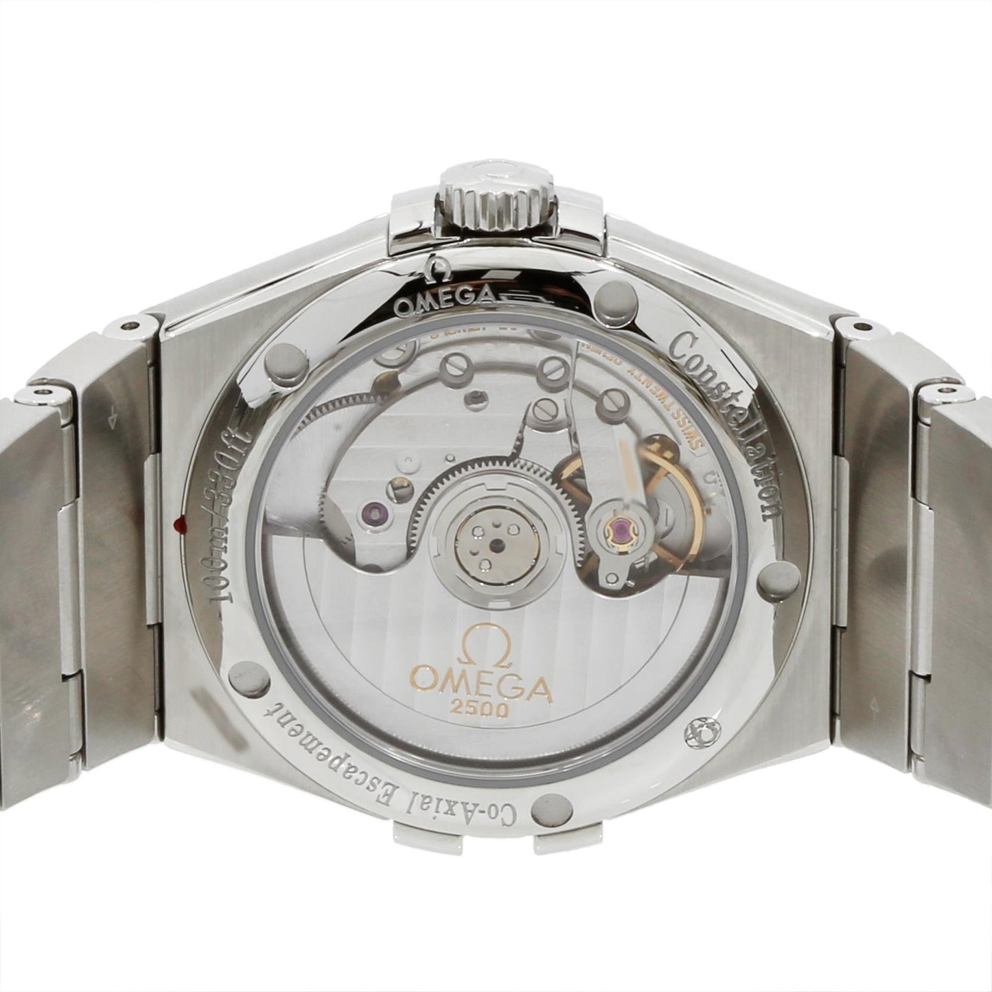 OMEGA Women's Constellation 35mm Steel Bracelet & Case Automatic Analog Watch 123.15.35.20.52.001