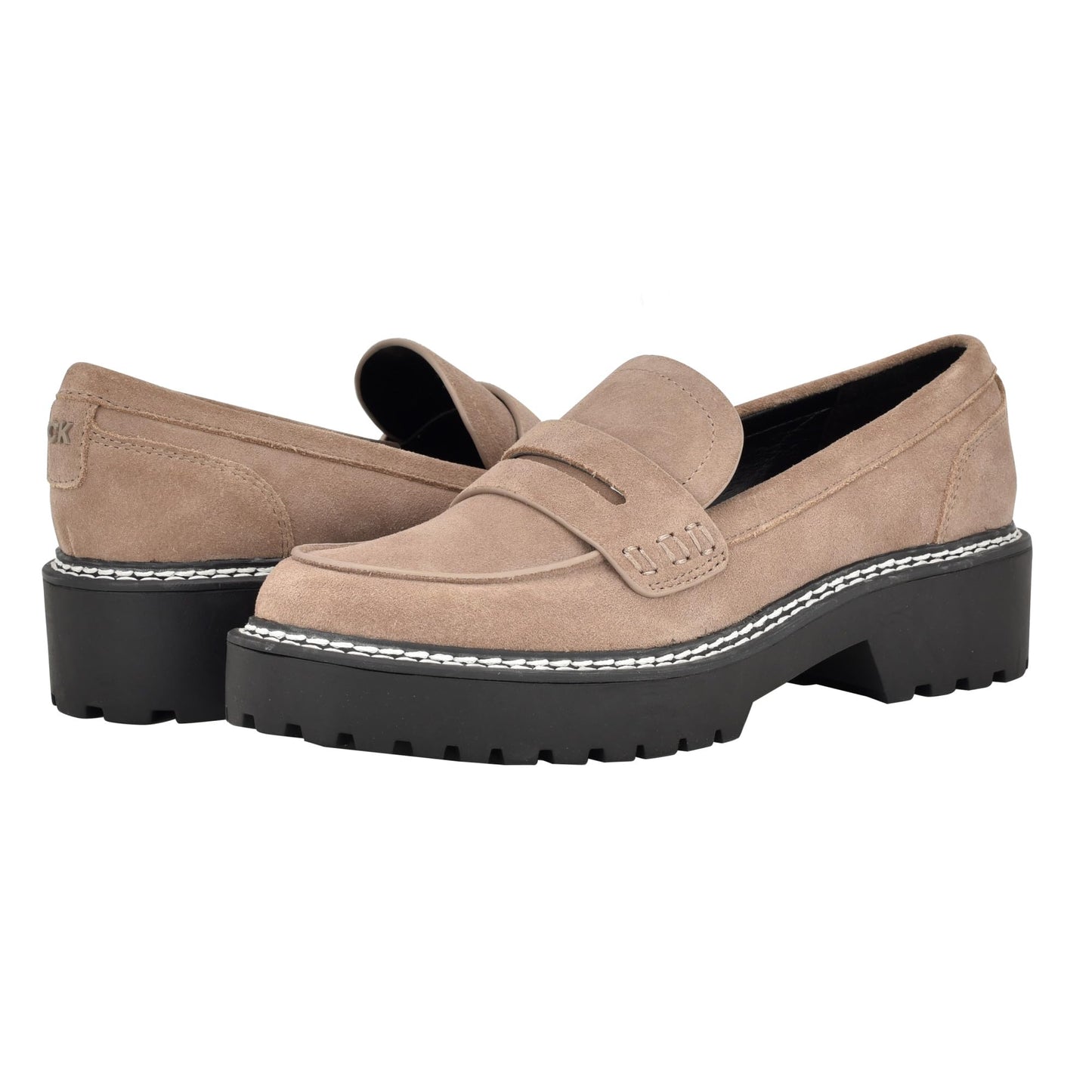 Calvin Klein Women's Suzie Loafer, Taupe 240, 8