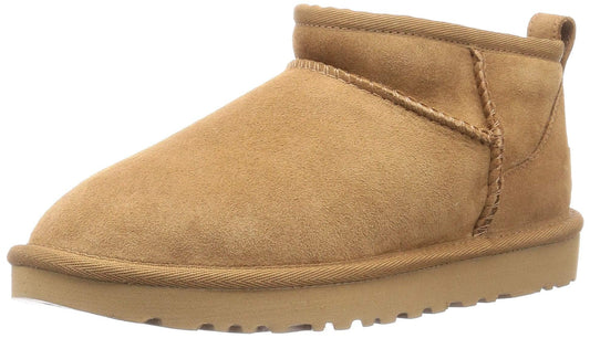 UGG Women's Classic Ultra Mini Boot, Chestnut, 10