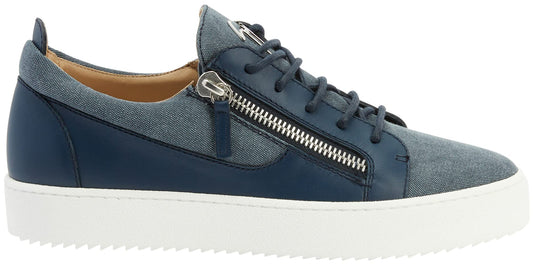 Giuseppe Zanotti, FRANKIE Low-top sneakers, 13, Blue
