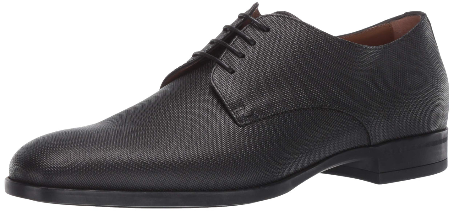 BOSS Hugo Mens Derby Oxford, Black, 8.5 US
