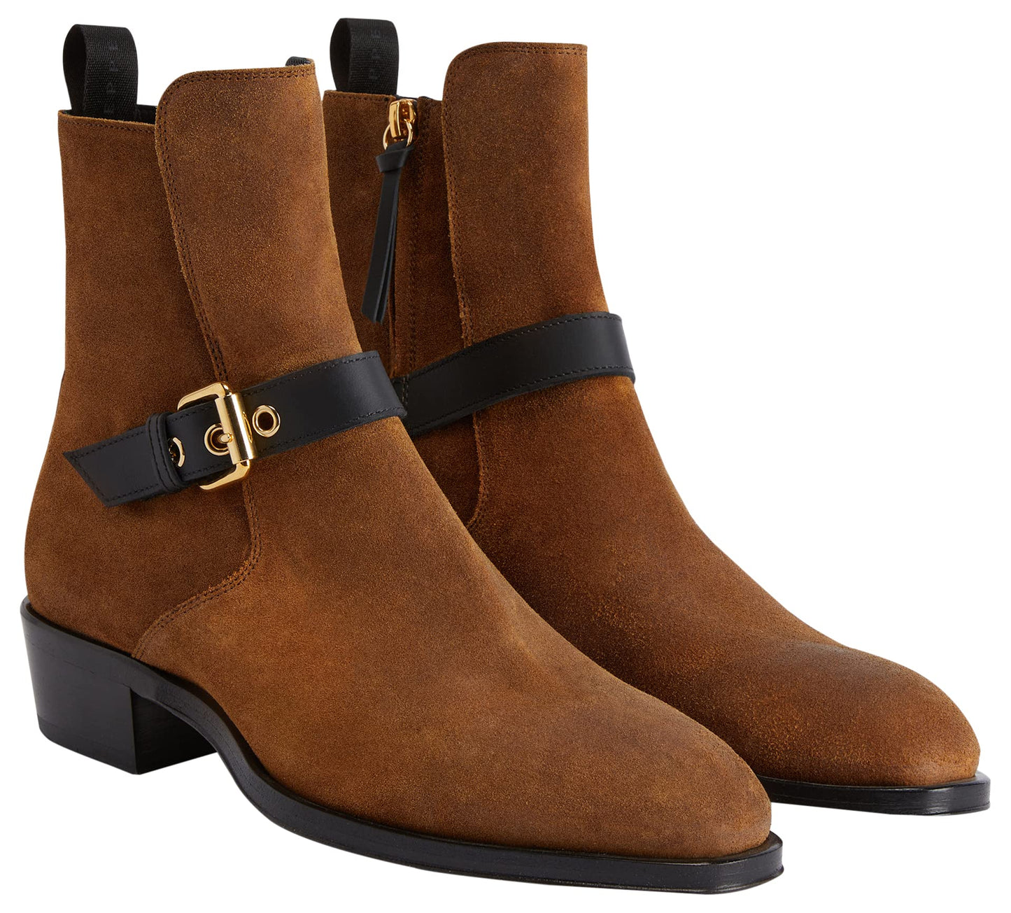 Giuseppe Zanotti, Jhonny Boots Velour, 10, Brown
