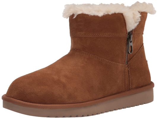 Koolaburra by UGG Women's Aribel Mini Boot, Chestnut, Size 7