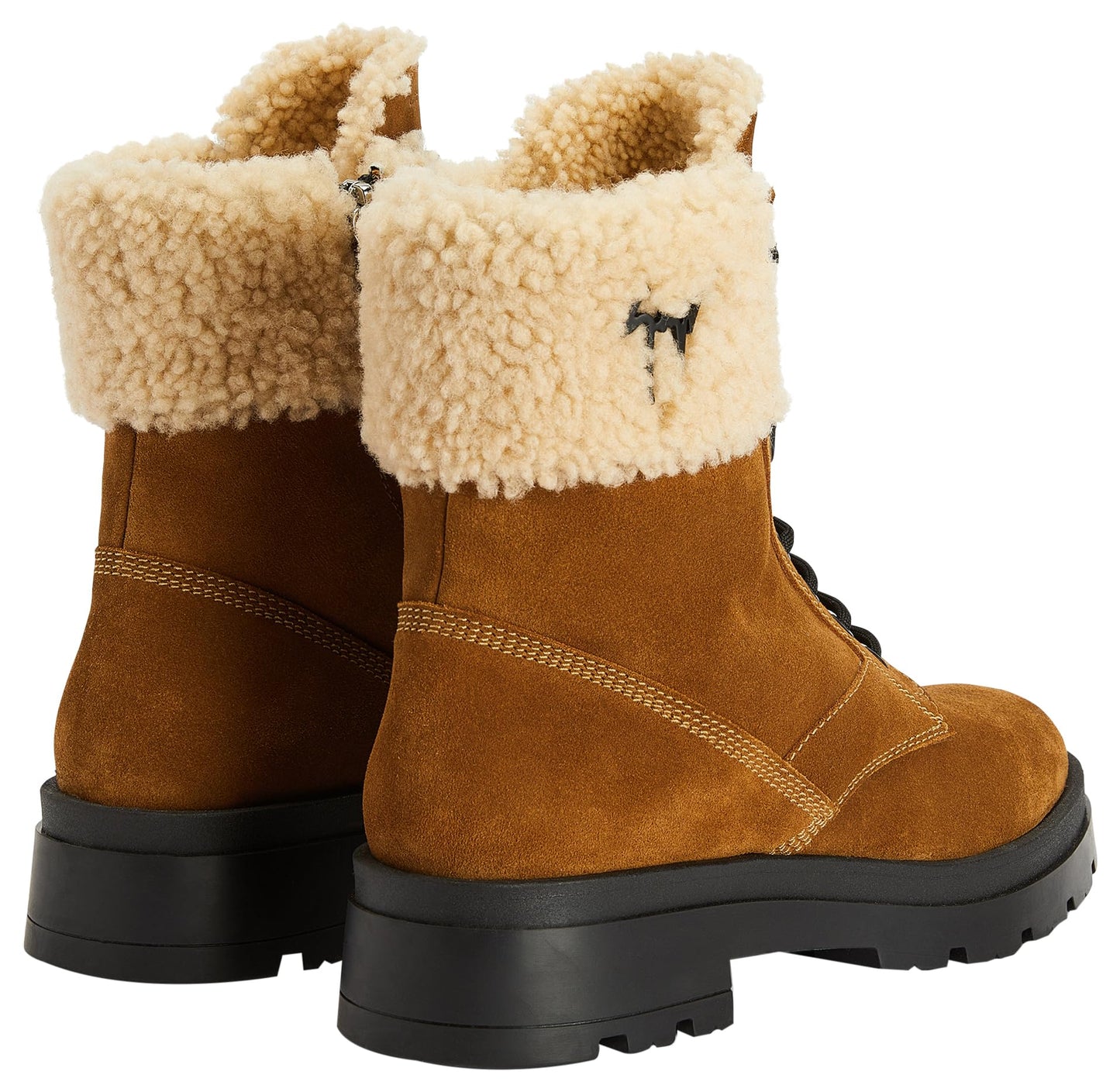 Giuseppe Zanotti, Jaure Leather Boots, 9.5, Beige
