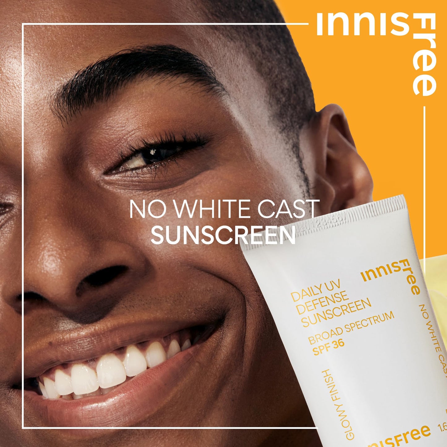 innisfree Daily UV Defense Sunscreen Broad Spectrum SPF 36, Invisible Korean Sunscreen with No White Cast (Packaging May Vary)