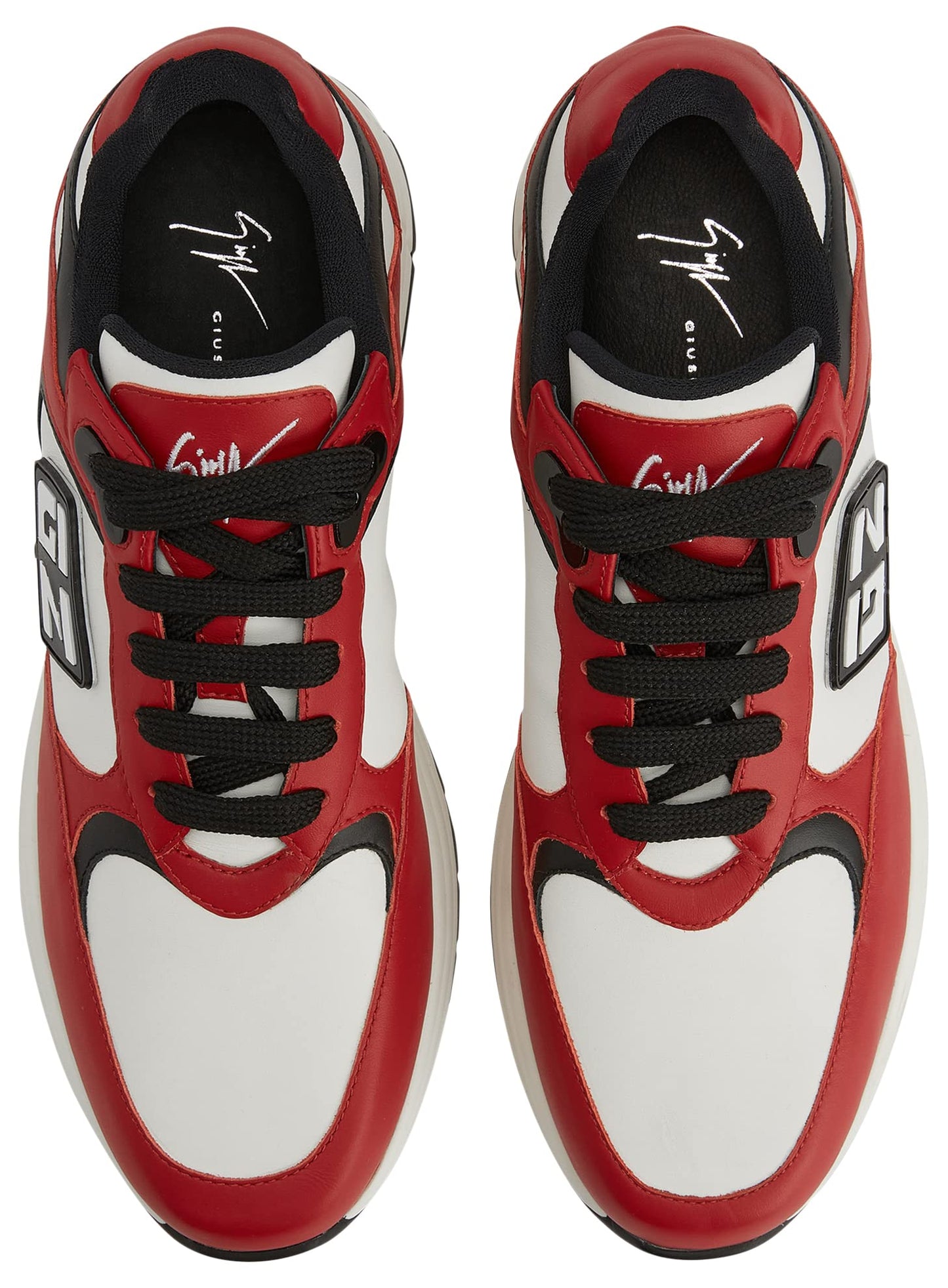 Giuseppe Zanotti, GZ RUNNER Low-top sneakers, 7.5, Red