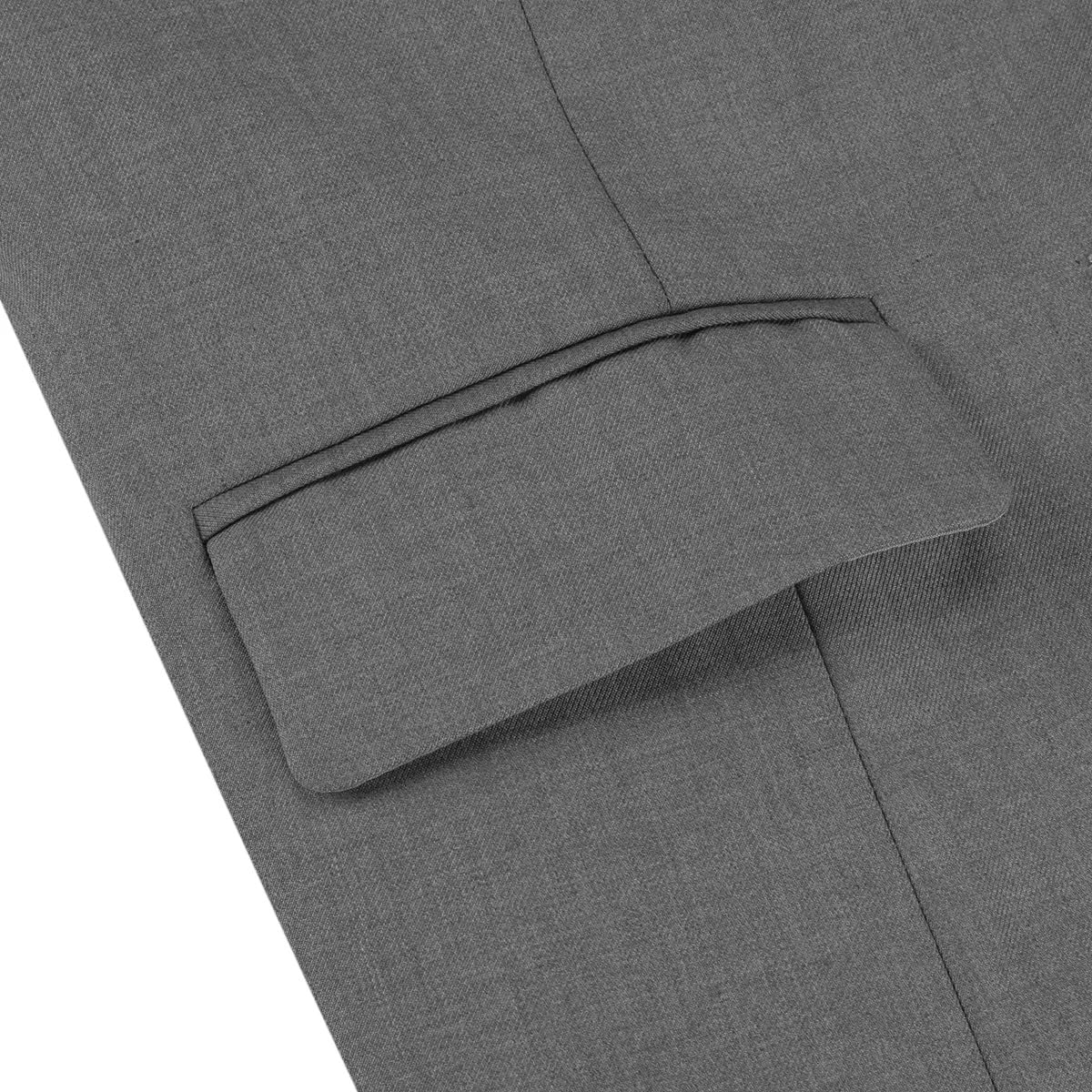 YUNCLOS Women's 2 Pieces Office Suit Set Long Sleeve Blazer Jacket and Suit Pants, Small Dark Gray