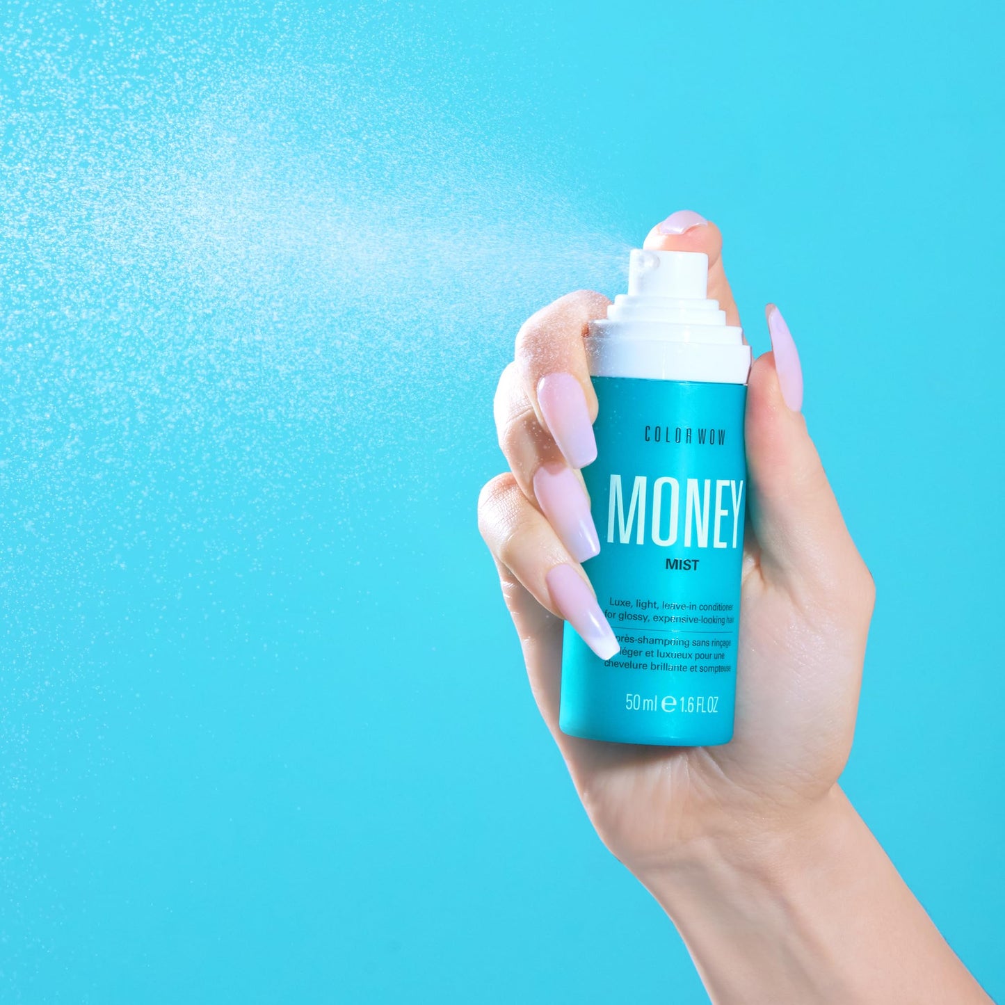 COLOR WOW MONEY MIST – Luxe Leave-in Conditioning Treatment for Glossy, Expensive-Looking Hair | Moisturizes, Defrizzes & Detangles for smooth, silky texture