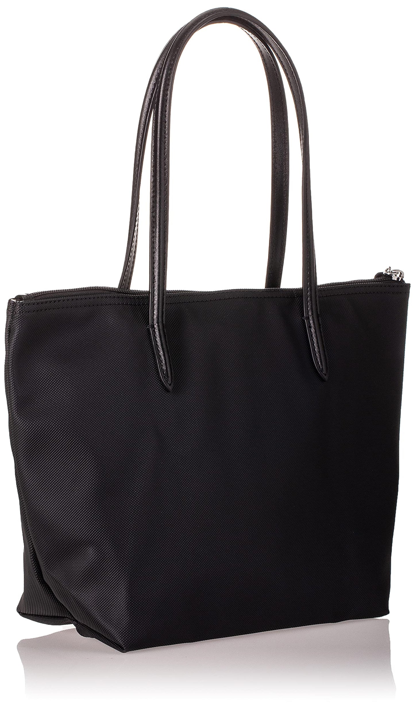 Lacoste womens L.12.12 Concept Small Shopping Bag, NF2037PO, black, One Size