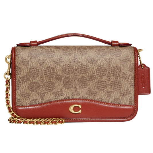 Coach Bea Crossbody, Tan Rust