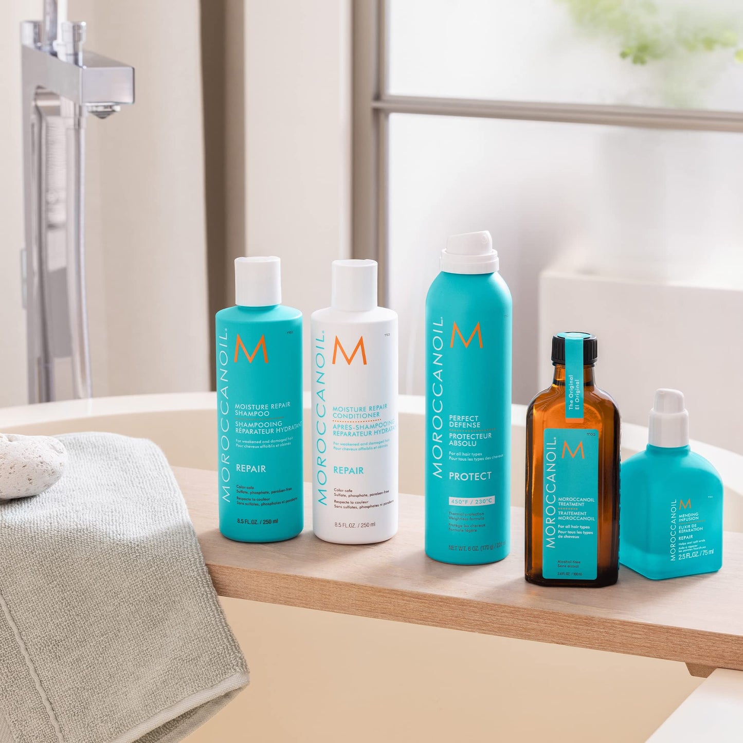 Moroccanoil Moisture Repair Shampoo, 8.5 Fl Oz