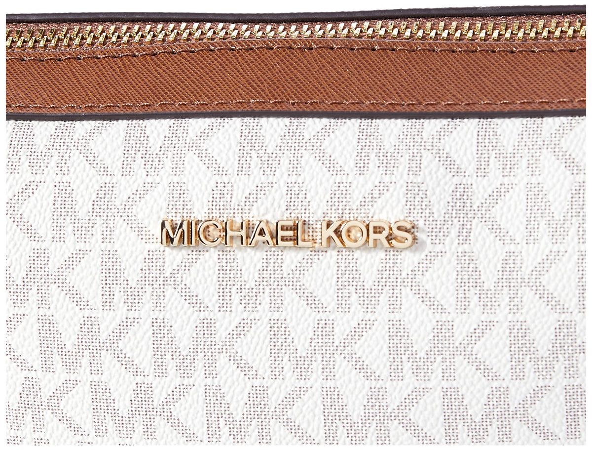 Michael Kors Women's Jet Set Item Lg Crossbody, Vanilla 2019, One Size