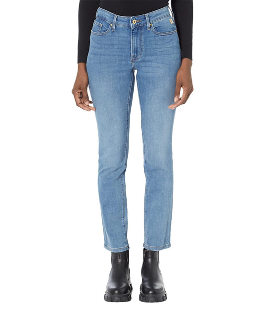 Tommy Hilfiger womens Tribeca Straight Denim Jeans, Enchant Wash, 10 US