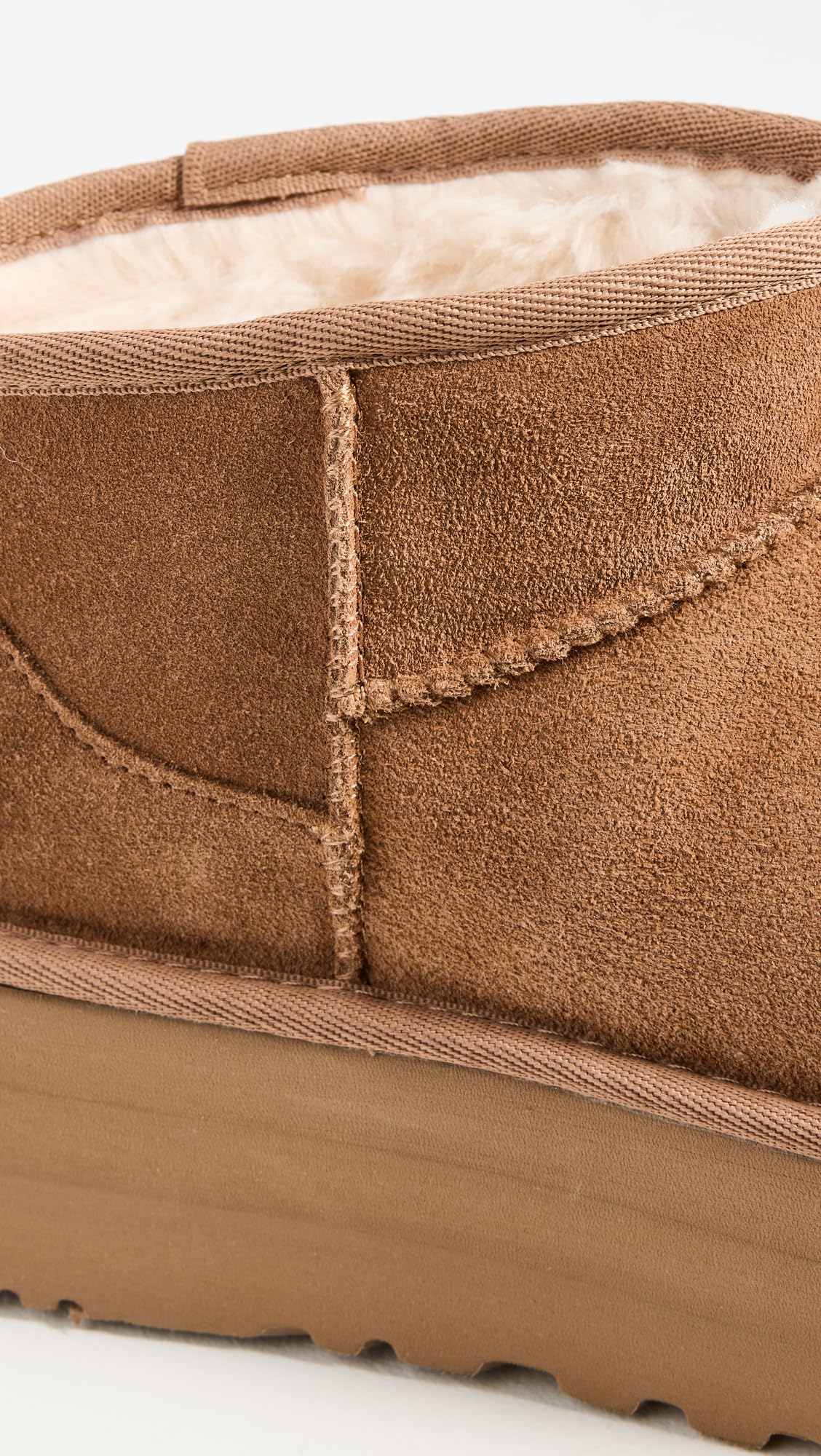 UGG Women's Classic Ultra Mini Platform Boot, Chestnut, 7