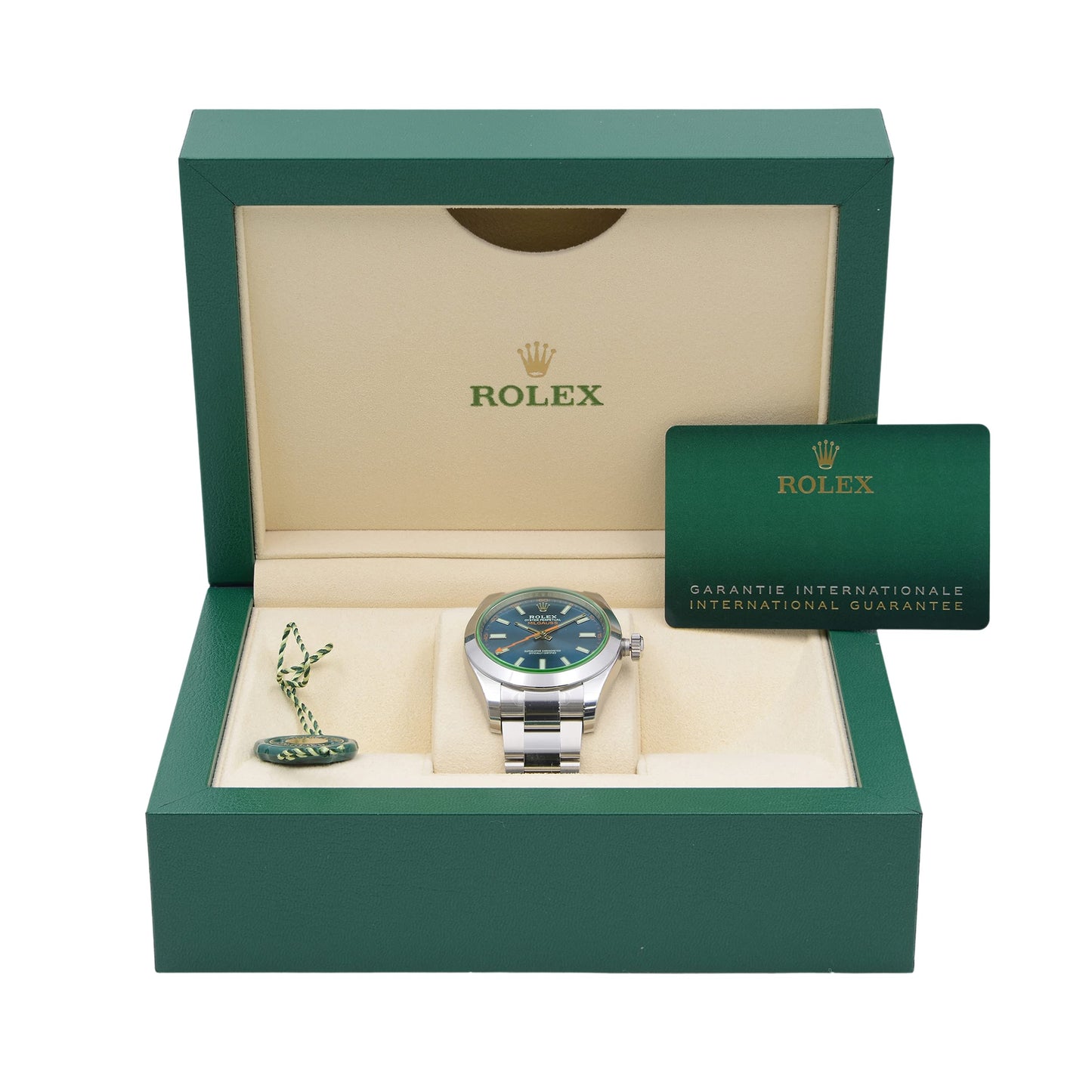 Rolex Milgauss 40 Blue Dial Stainless Steel Men's Watch 116400gv