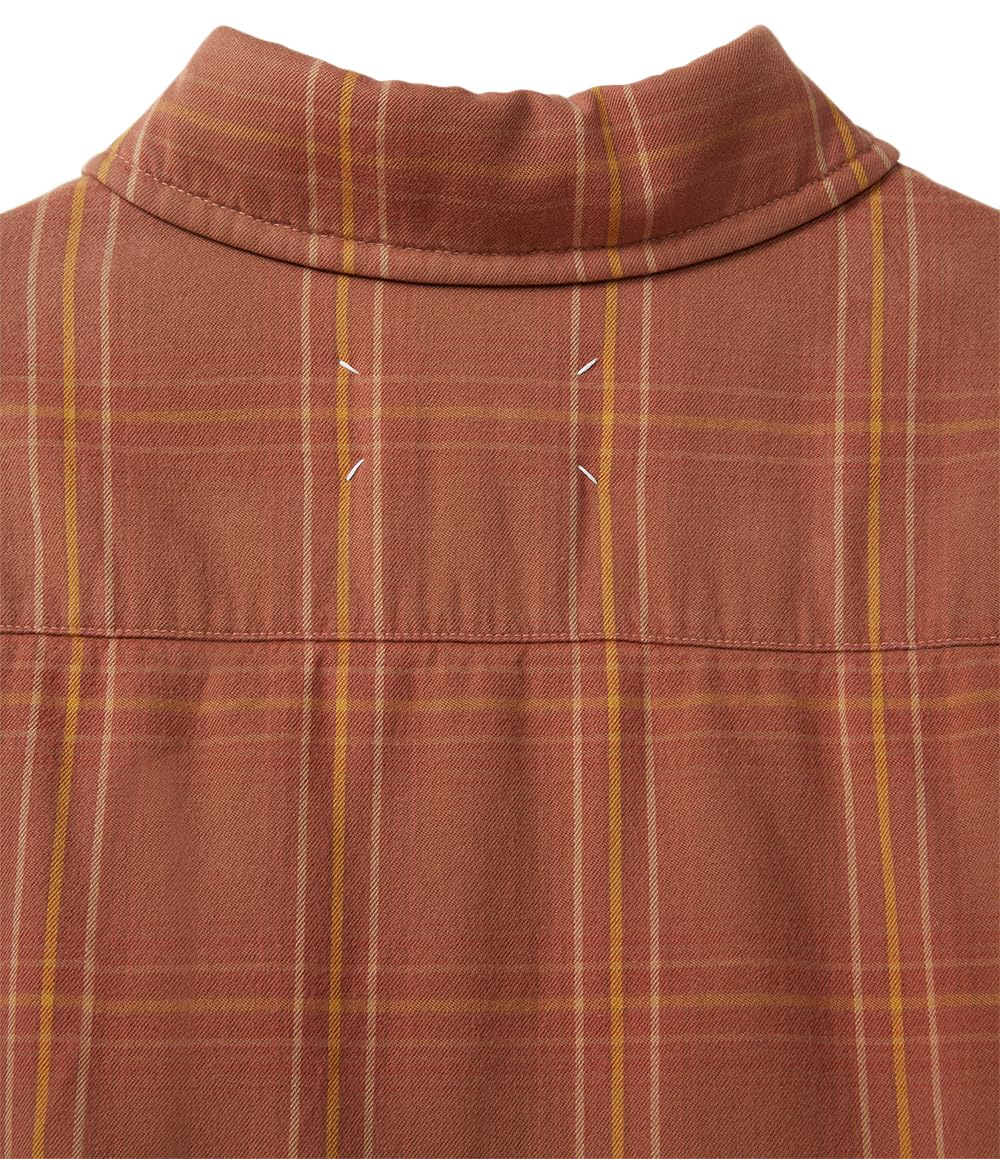 Maison Margiela, Pre-loved Men's Orange Padded Shirt Jacket, 36, Orange