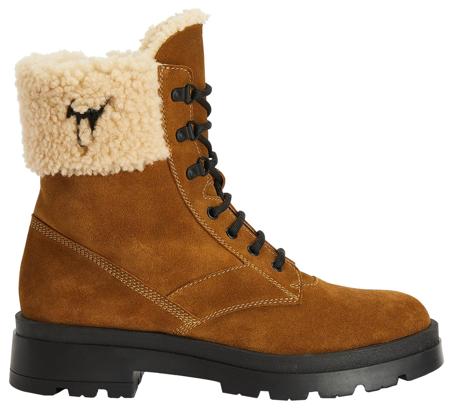Giuseppe Zanotti, Jaure Leather Boots, 9.5, Beige