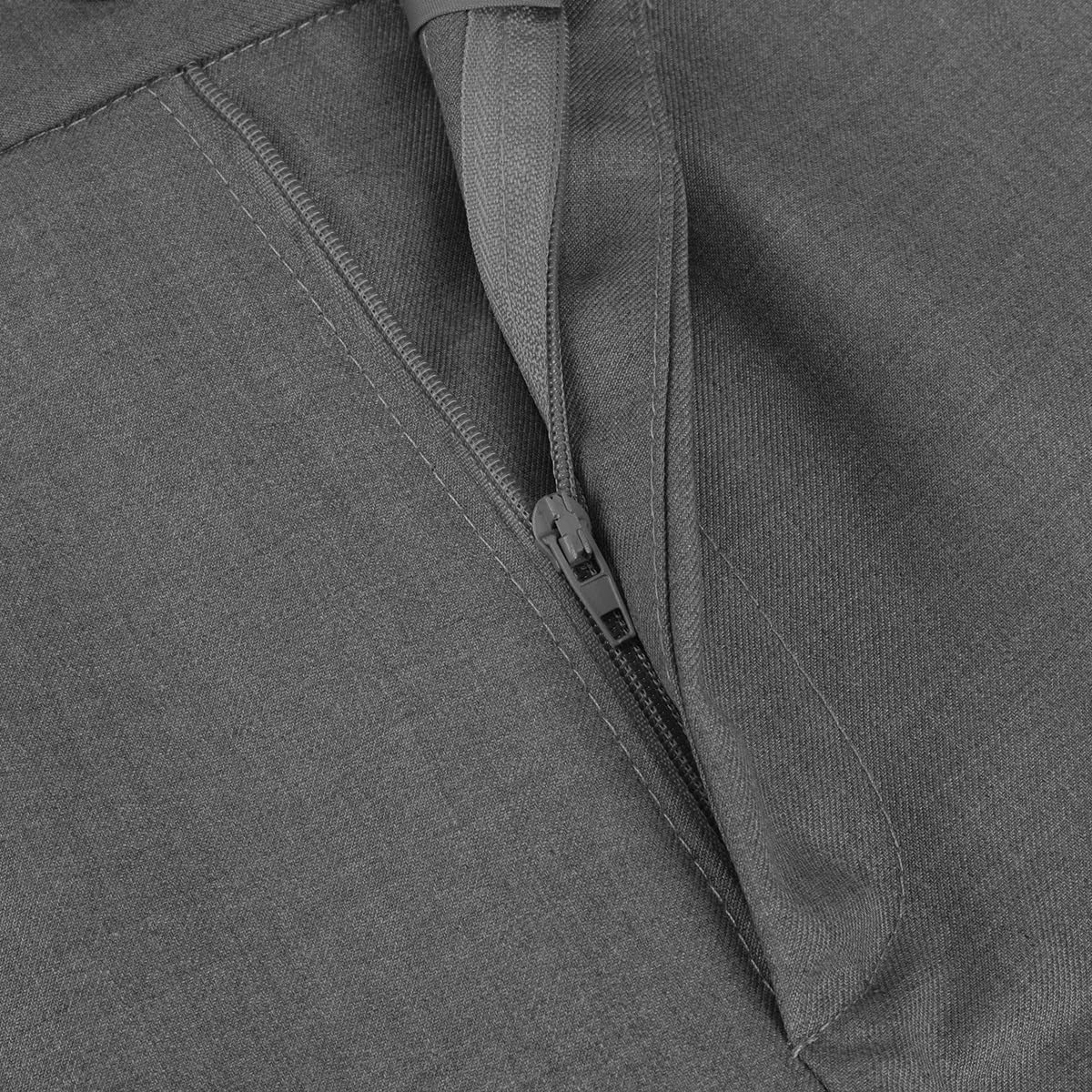 YUNCLOS Women's 2 Pieces Office Suit Set Long Sleeve Blazer Jacket and Suit Pants, Small Dark Gray