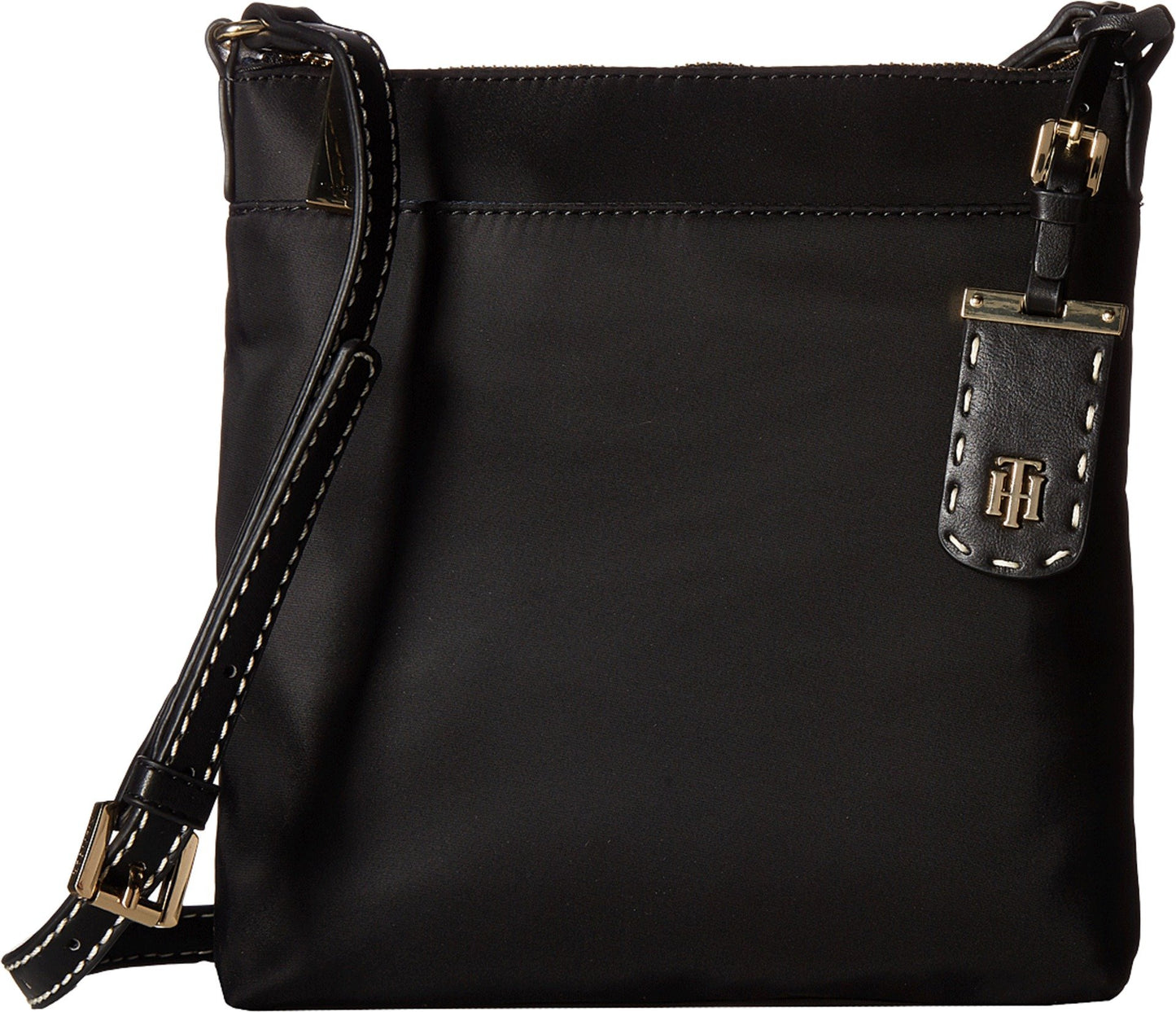 Tommy Hilfiger Women's Julia Crossbody Cross Body Handbag, Black, One Size US