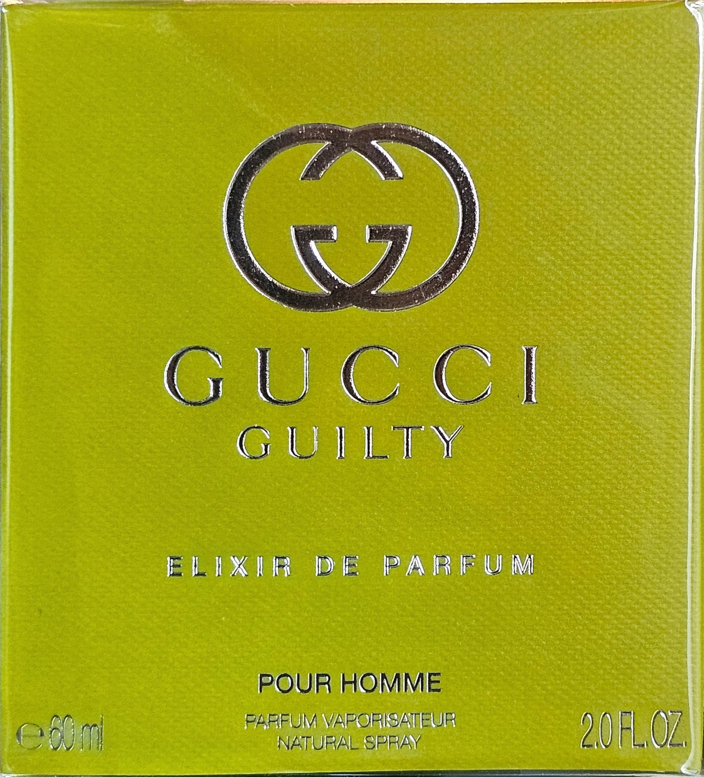 Gucci Guilty Elixir De Parfum Pour Homme 2.0 Fl Oz