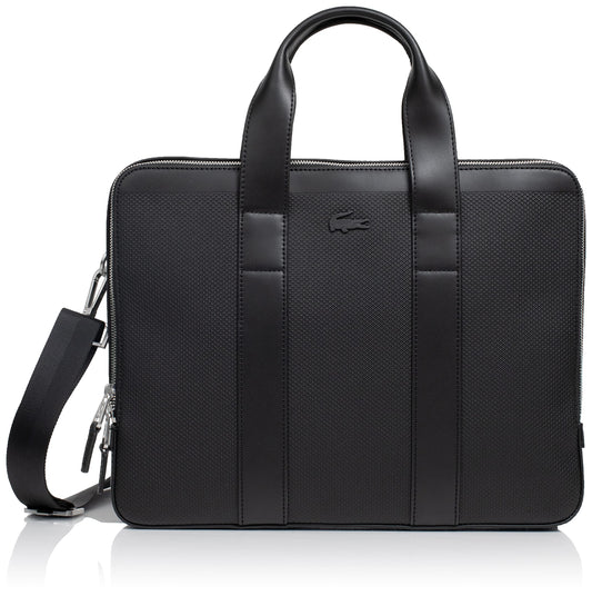 Lacoste Men's Leather Computer bag Core
